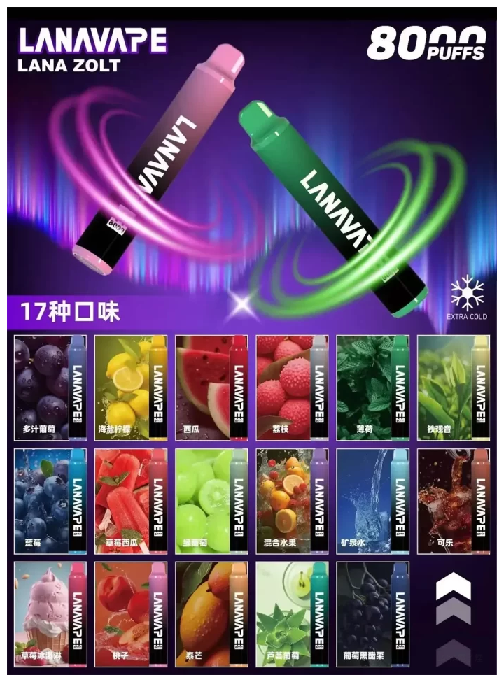 LANA拋棄式8000口