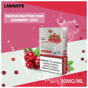 LANA拉娜電子菸一代煙彈 換彈設計 2.5mlX3枚入|蔓越莓