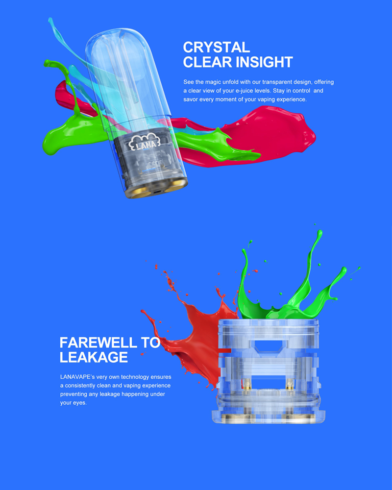 LANA拉娜發光系列通用一代煙彈【36種口味】