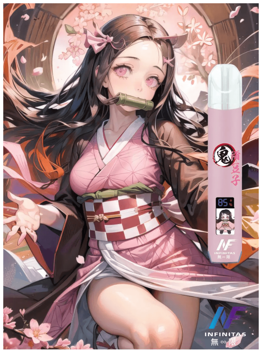 INF無限電子煙鬼滅之刃一代主機 通用1代煙彈【4色可選】:圖片 2